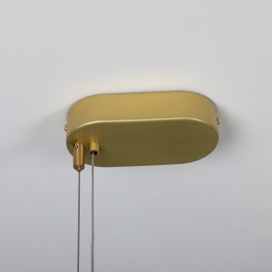 Fairfield Contemporary Brass LED Linear Pendant